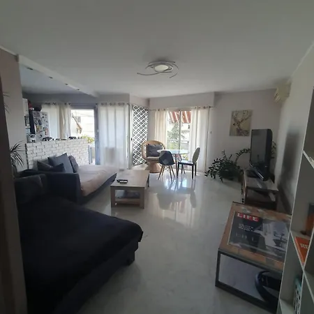 Large 2-room Bright Sea View Near Airport 니스
